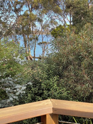 Property grounds - Fully Fenced Home on Bruny Island, Wrap Around Decks, 20m to Water on 3 Sides (Lunawanna)