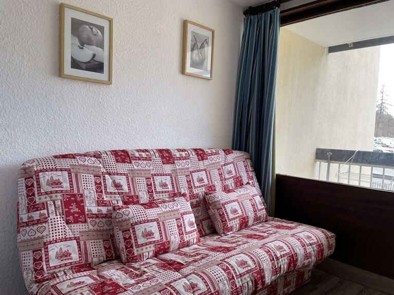 Cozy Studio For 4 In Montgenèvre With Balcony, Parking, And Mountain View - Montgenèvre