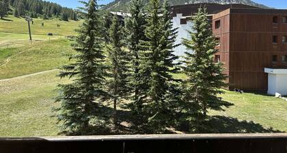 Modern studio PMR, south balcony sleeps 4 - Montgenèvre