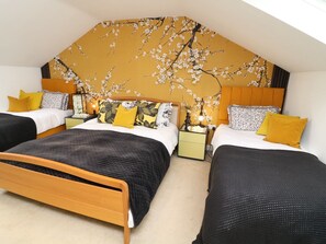 4 Schlafzimmer, kostenloses WLAN, Bettwäsche
