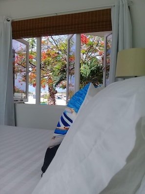 1 bedroom, iron/ironing board, WiFi, bed sheets - Villa Azul - Ocean Views Villa 1 (Savaneta)
