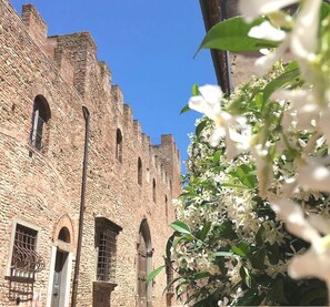 Exterior detail - Palazzo Stiozzi Ridolfi - Certaldo Alto - Toscana (Certaldo)