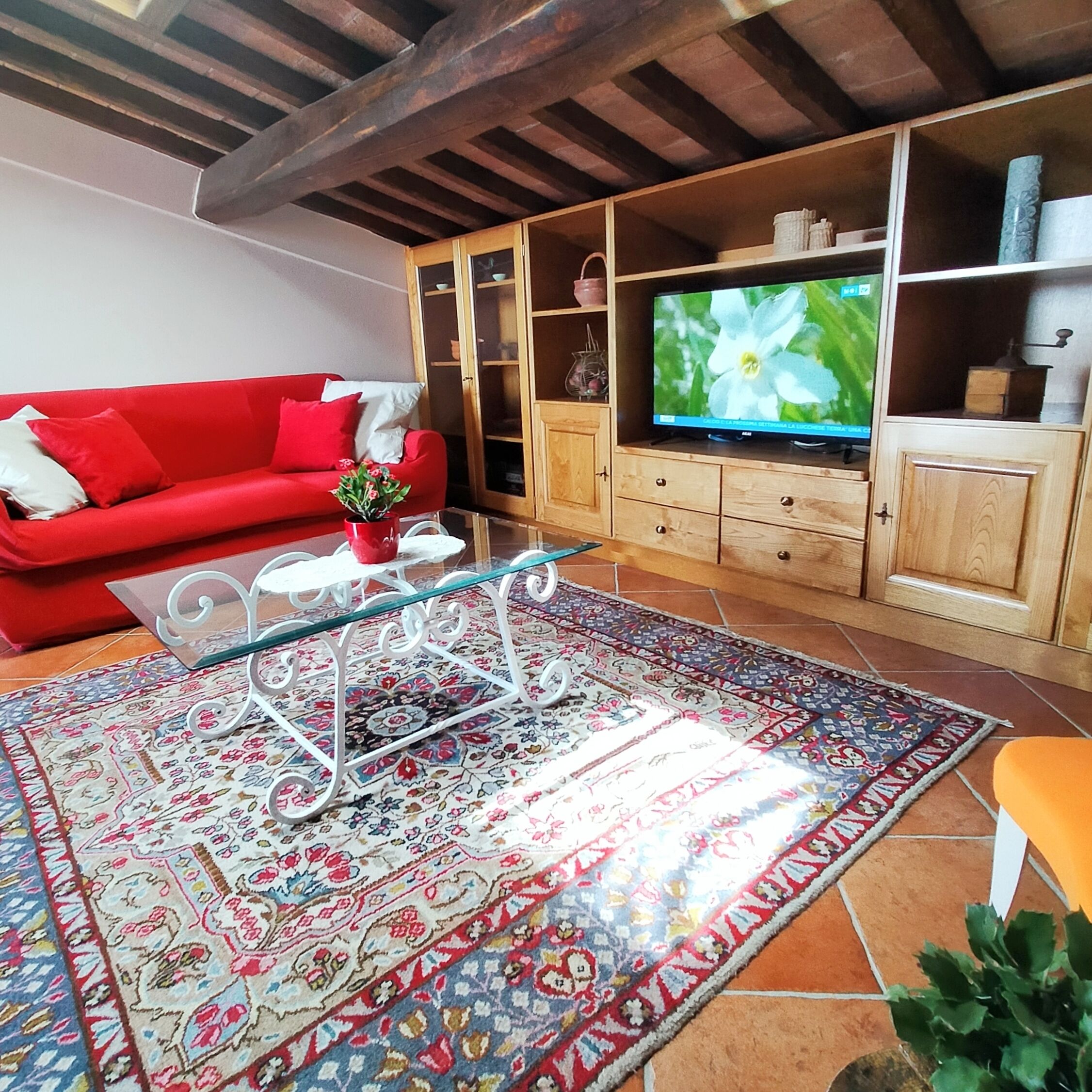 Smart TV, libri, studio