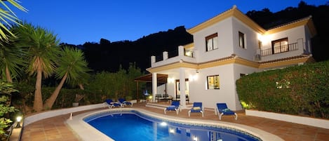 Una piscina climatizada