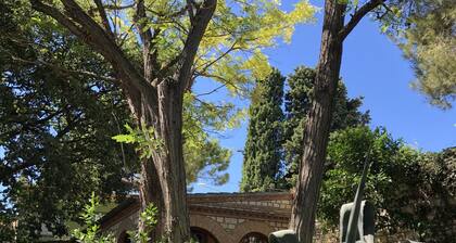 Cottage in the green, a stone's throw from the sea