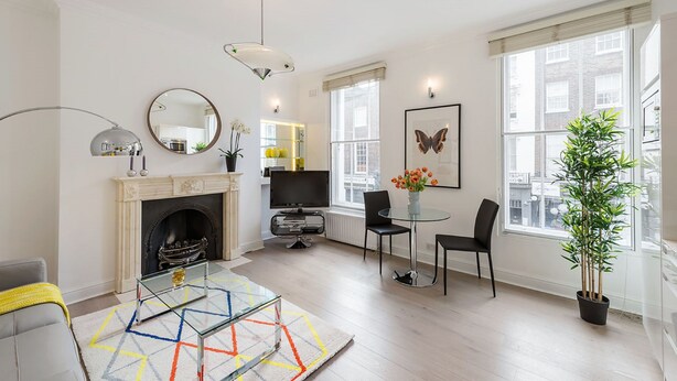 Apartment | Living area - Marylebone - Crawford Street apartments by Viridian Apartments (London)