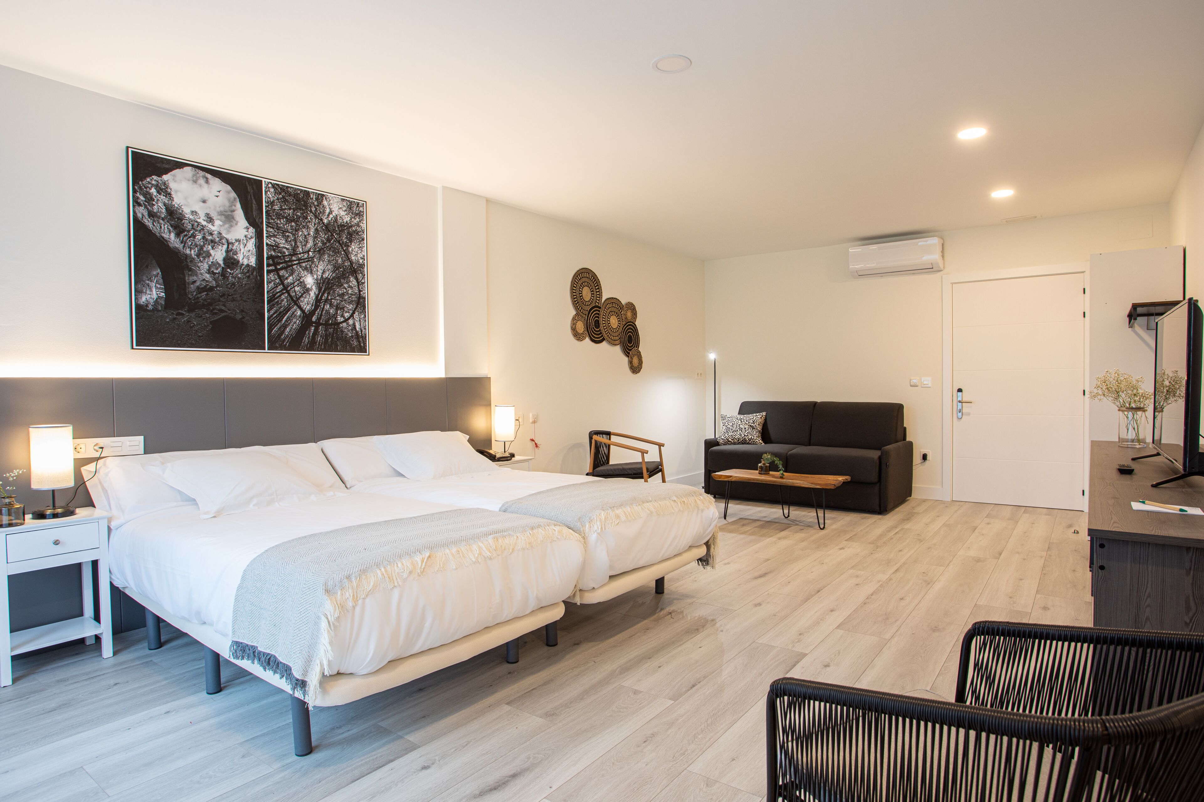 superior room | in-room safe, desk, laptop workspace, blackout curtains