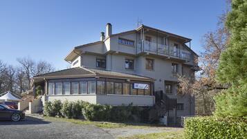 Voorkant van accommodatie