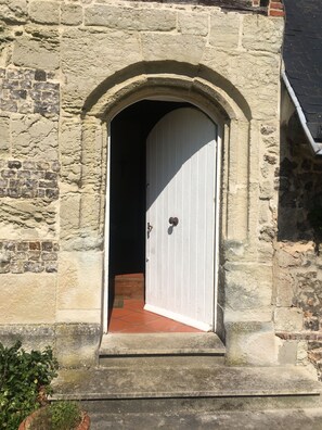 Exterior detail - Country house near the sea with enclosed garden 1 hectare (Tourville-les-Ifs)