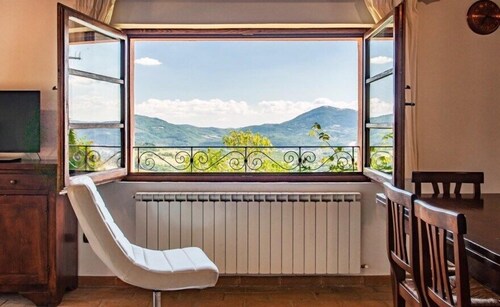 Agriturismo Il Poggio, zwei Ferienhäuser mit Pool, Casa Rosa