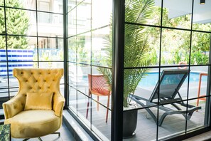 Lobby sitting area - Basel Hotel (Konyaalti)