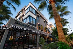 Fassade der Unterkunft