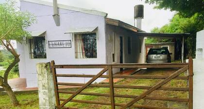 House with ocean view, own garage, patio and barbecue