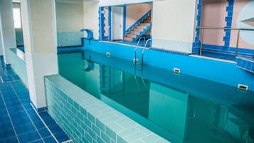 Indoor pool, seasonal outdoor pool