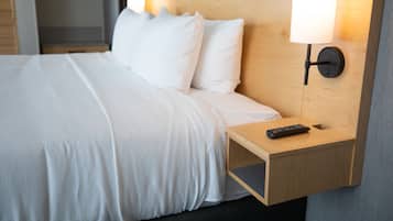 Premium bedding, pillowtop beds, minibar, in-room safe