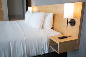 Literie de qualité supérieure, surmatelas, minibar