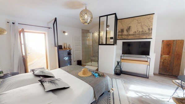 1 多间卧室、WiFi、床单