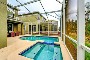 Ferienhaus (Champion Gate Resort.. Game room, pri) | Pool | Außenpool, Liegestühle