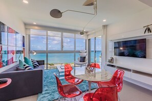 TV - Your paradise! The 2 BDR condo with Ocean View (Eagle Beach)
