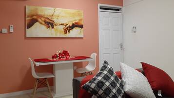 TV, DVD player, stereo