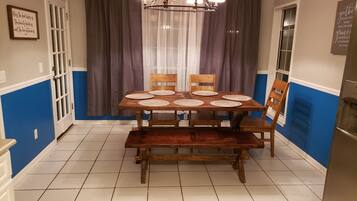 Opções para refeição