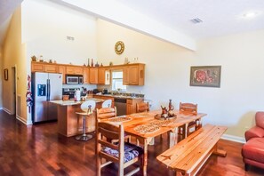 House, 4 Bedrooms | Dining - 5415 Thomas Drive by Forehand Rentals (Panama City Beach)