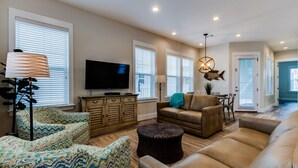 Maison, 4 chambres | Salle de séjour