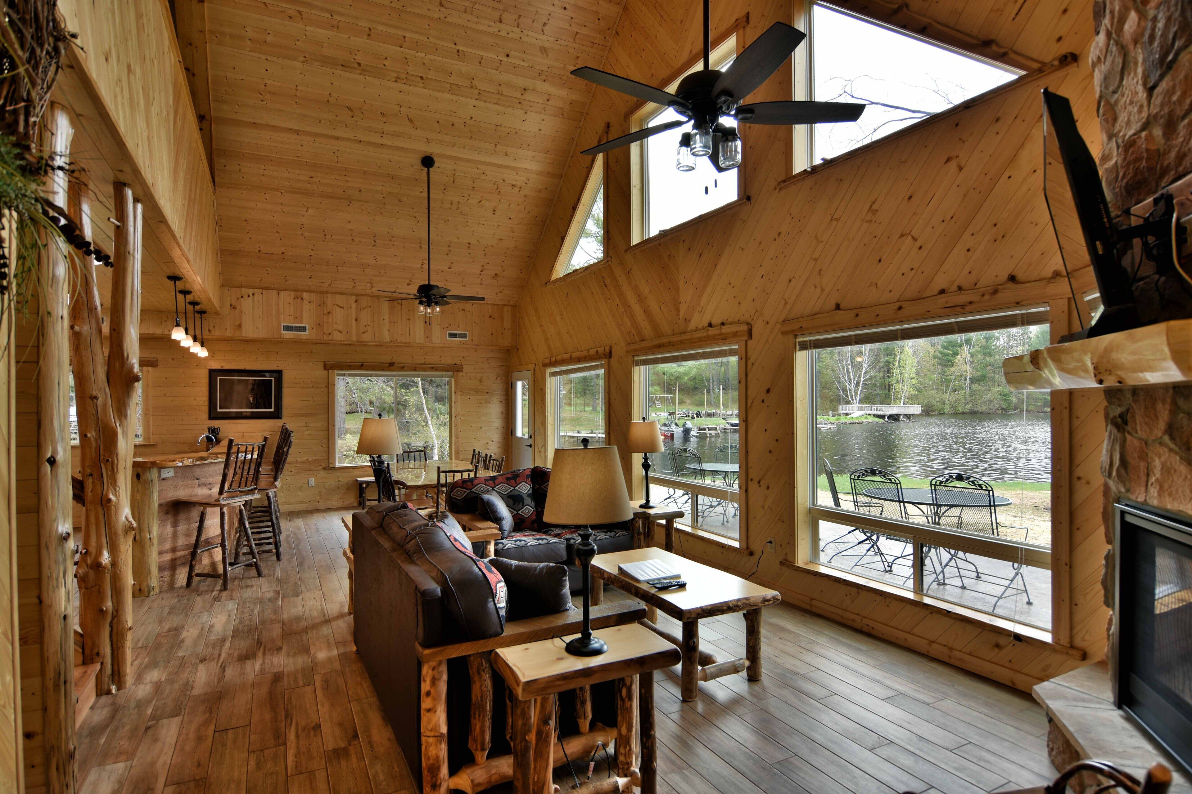 TV, fireplace, DVD player