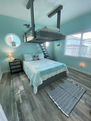 5 dormitorios, cuna de viaje, wifi gratis y ropa de cama