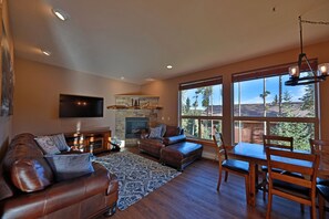 TV, fireplace, Netflix, toys