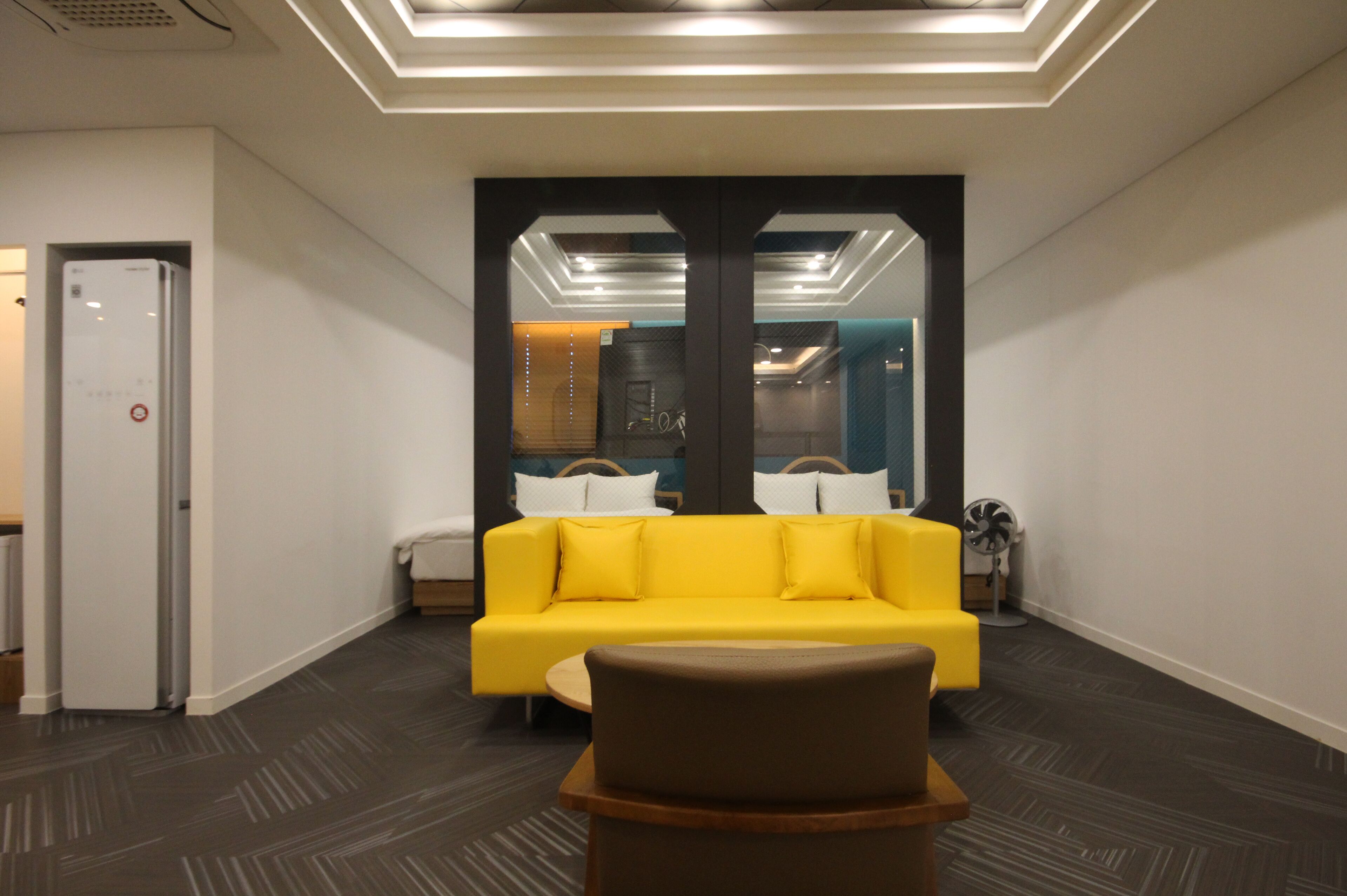 room (event, pool-extra 20,000 krw on spot) | living area | flat-screen tv