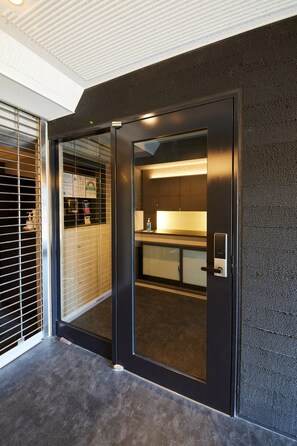 Façade de l’hébergement