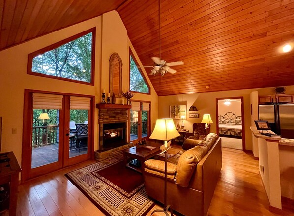 Älytelevisio, takka, DVD-soitin