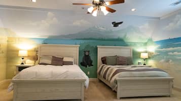 7 habitaciones, caja de seguridad en la habitación y escritorio