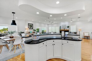 Dining - Waterfront Escape—Private Pool, Game Room, Hot Tub & Dockside Views Near Indian Rocks Beach (Indian Rocks Beach)