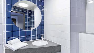 Dusch, hÄrtork och handdukar