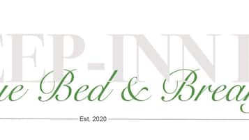 The logo of "The Sleep-Inn-Hare" with the tagline "A Boutique Bed & Breakfast" and the establishment year 2020.
