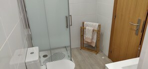 Towels, soap, toilet paper