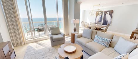 Condo, 3 Bedrooms | Living area | TV