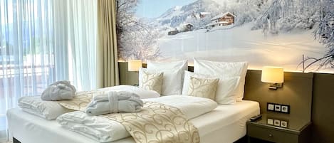 Suite Junior (Panorama) | 1 chambre, ameublement unique, rideaux dâobscurcissement