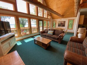 スマートテレビ、暖炉