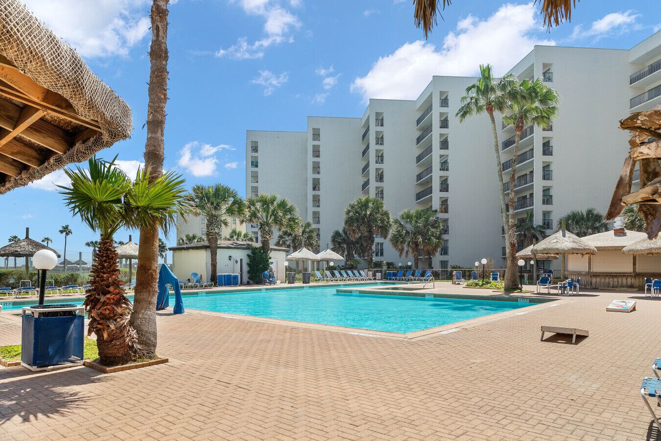 Et oppvarmet basseng