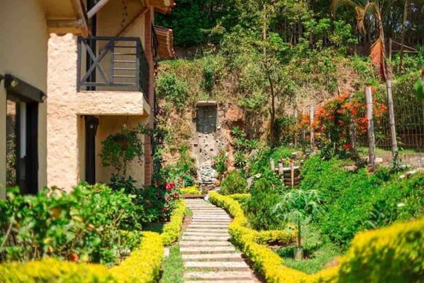 Overnattingsstedets uteområder