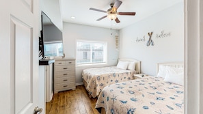 2 habitaciones, wifi gratis y ropa de cama 
