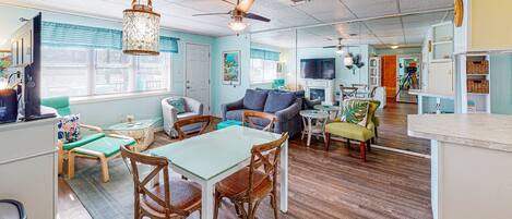 تلفزيون بشاشة مسطحة، مدفأة