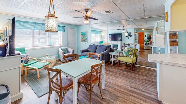 تلفزيون بشاشة مسطحة، مدفأة