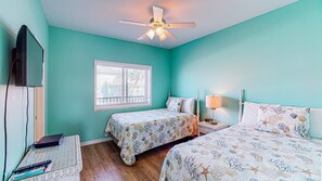 2 chambres, Wi-Fi gratuit, draps fournis