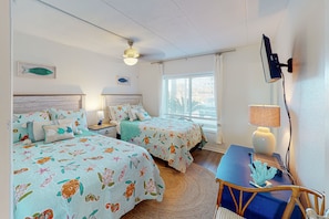 2 chambres, Wi-Fi gratuit, draps fournis