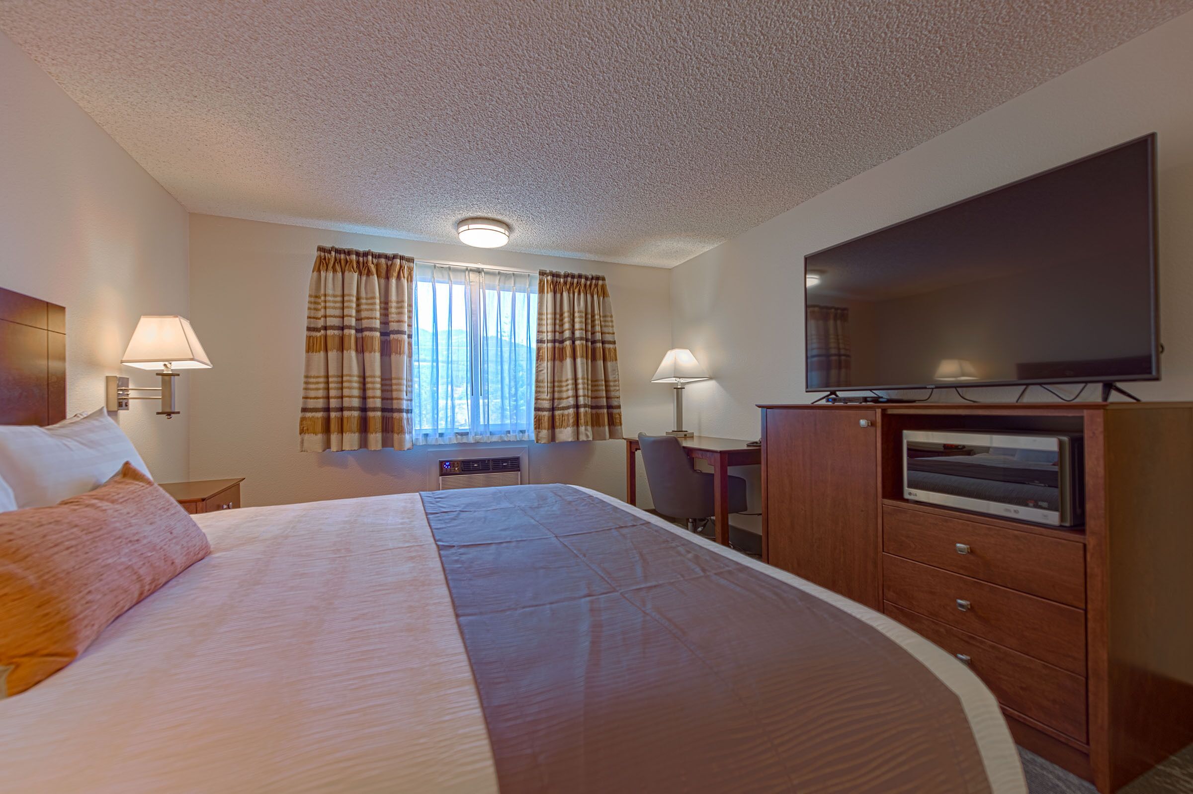 individually furnished, desk, laptop workspace, free wifi