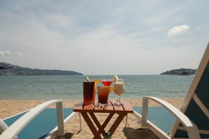 Vue sur la plage/l’océan